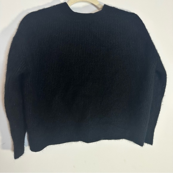 Quince 100% Cashmere Black Button Front Cardigan Sweater S - Picture 11 of 16